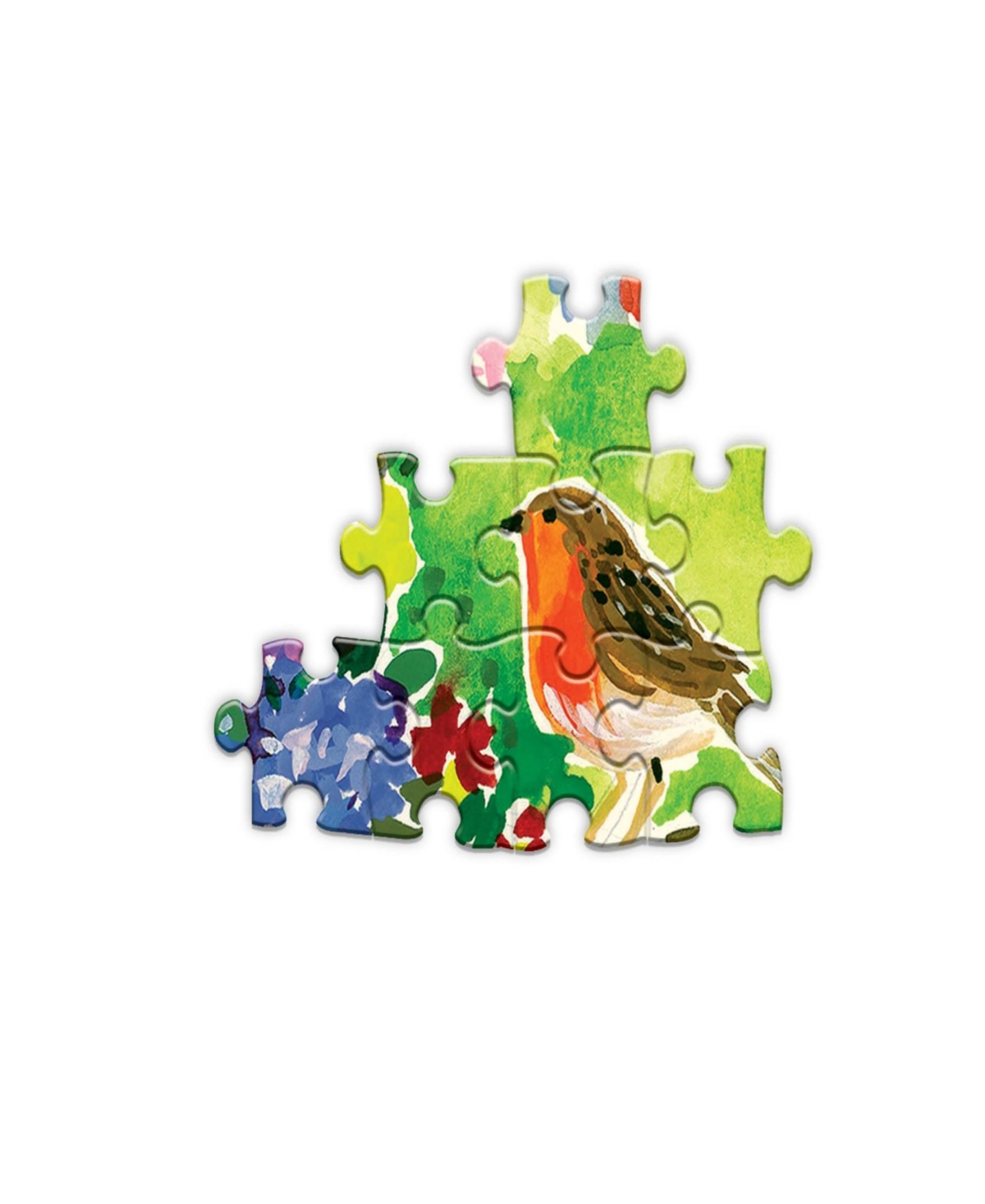 Shop Eeboo Piece And Love Seagull Garden 1000 Piece Rectangular Adult Jigsaw Puzzle Set In Multi