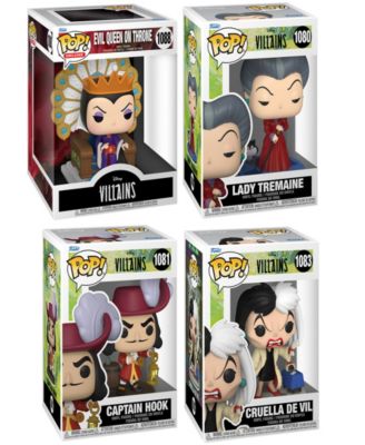 Funko Pop Disney Villains 4 Piece Collectors Set