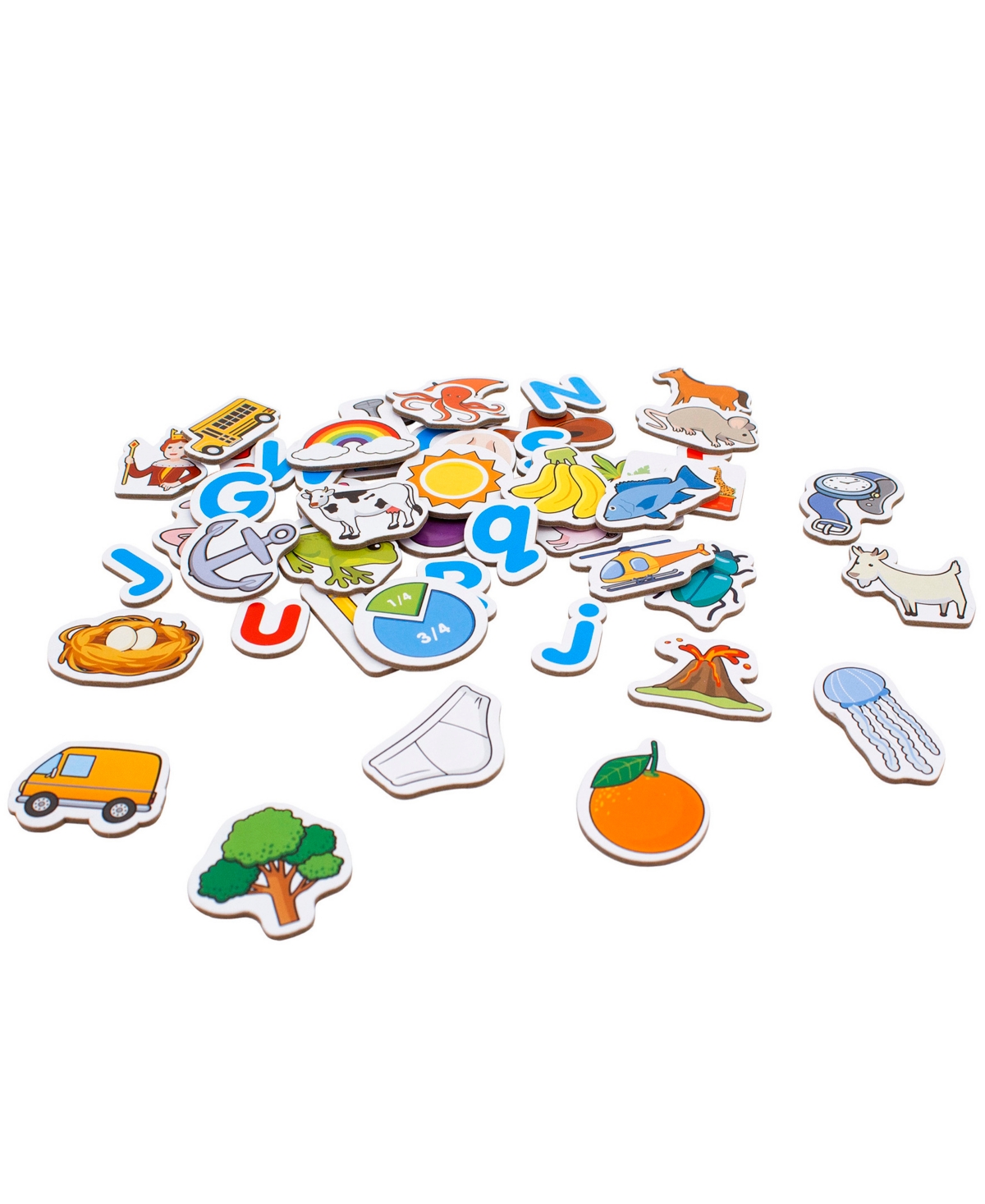 Junior Learning Alphabet Box 135 Piece Set In Multi