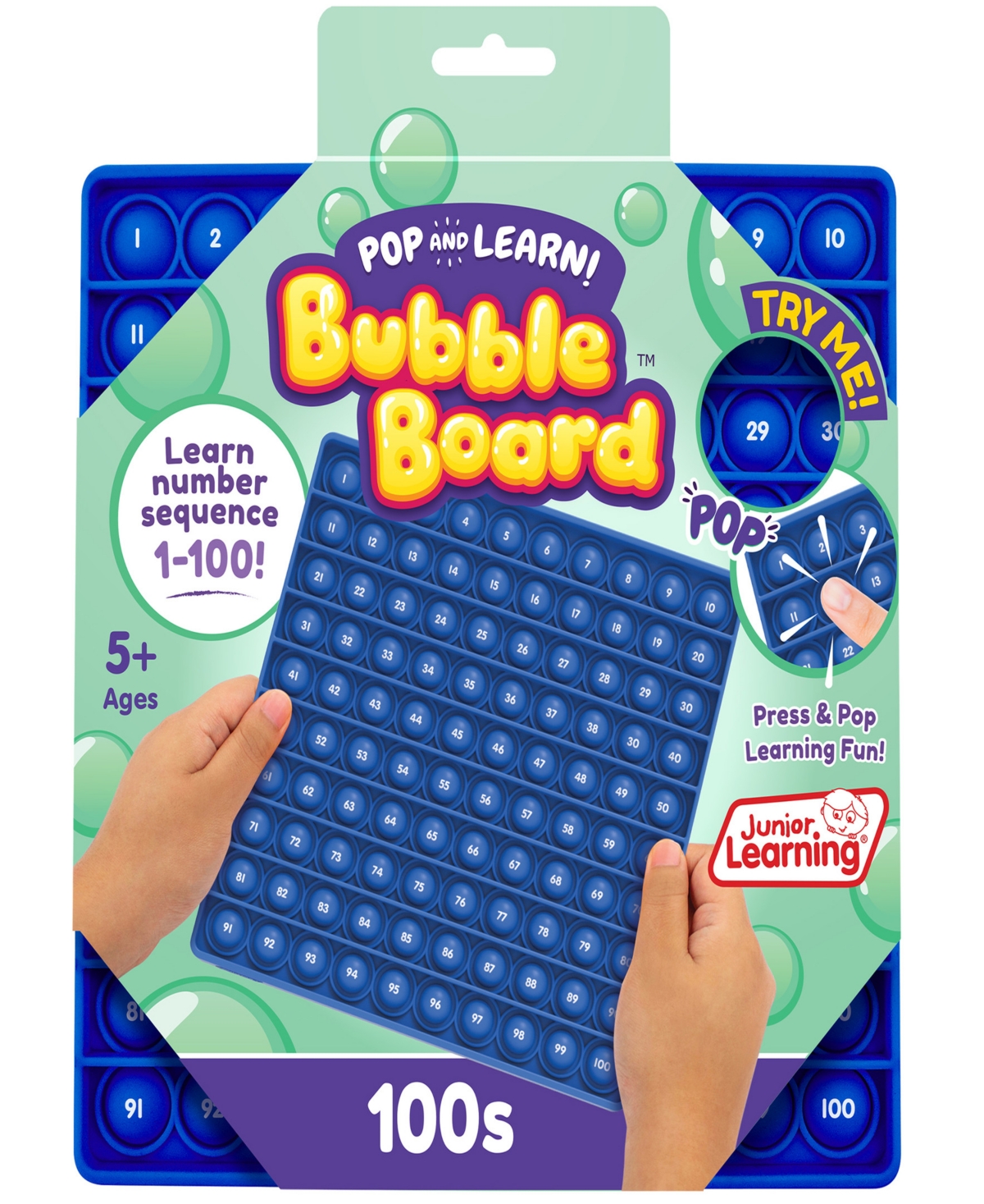 Pop Learn Bubble Board Kids' 100s Bubble Board In Multi
