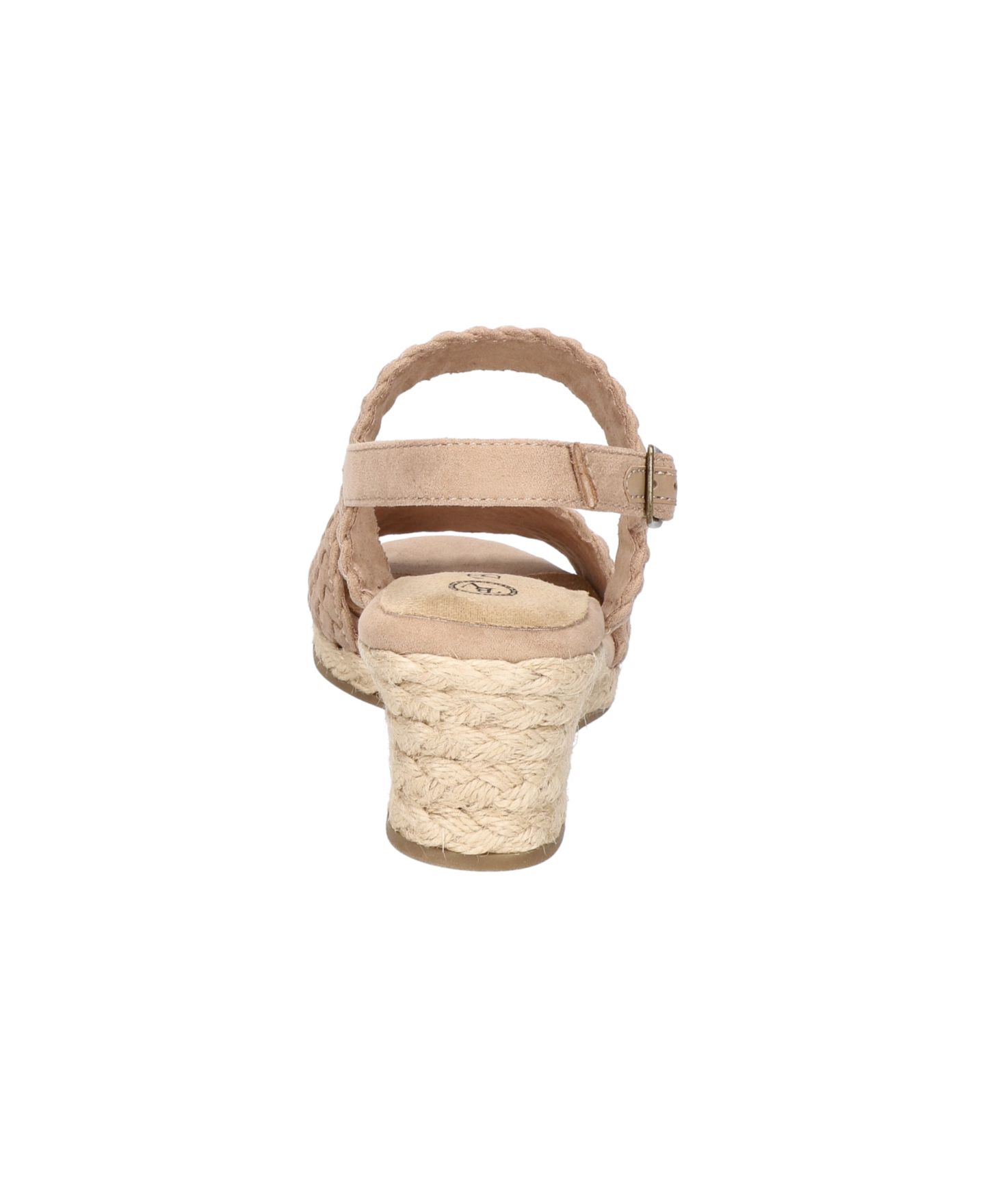 Женские сандалии Bella Vita Mariella Espadrille Wedge, цвет: Миндальный замшевый — фото 3