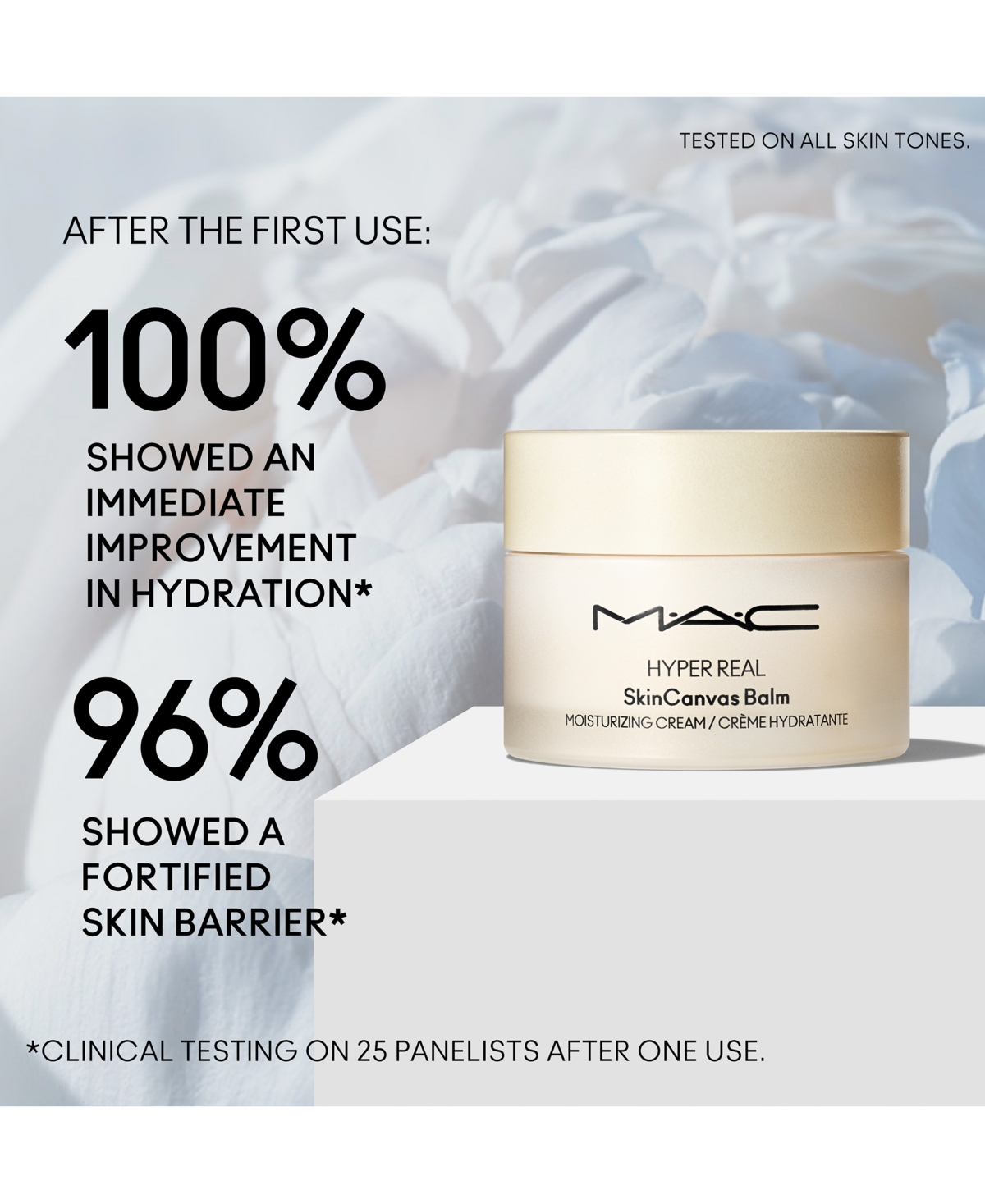 Shop Mac Hyper Real Skincanvas Balm Moisturizing Cream, 1.7 oz In No Color