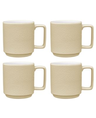 Noritake - Colortex Stone Stax Mugs, Set of 4