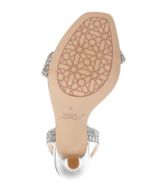 Women's Gemma Wavy Ornament Stiletto Evening Sandals