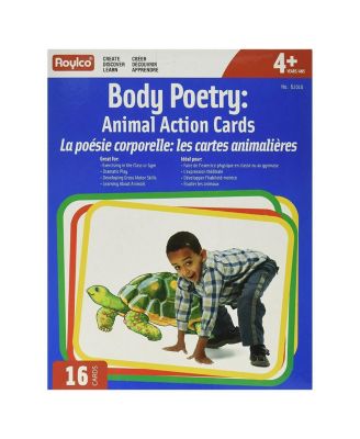 Body Poetry: Animal Action Cards - Set of 16