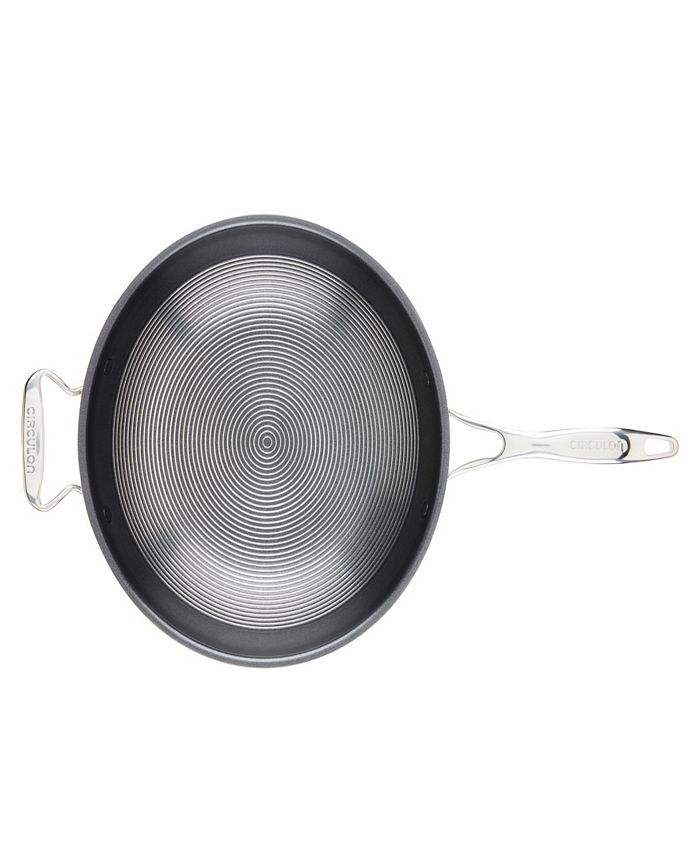 Circulon Clad Stainless Steel 12.5" Induction Stir Fry Pan Macy's