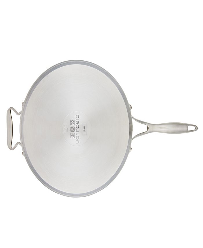 Circulon Stainless Steel 5 Quart Induction Saute Pan with Lid and