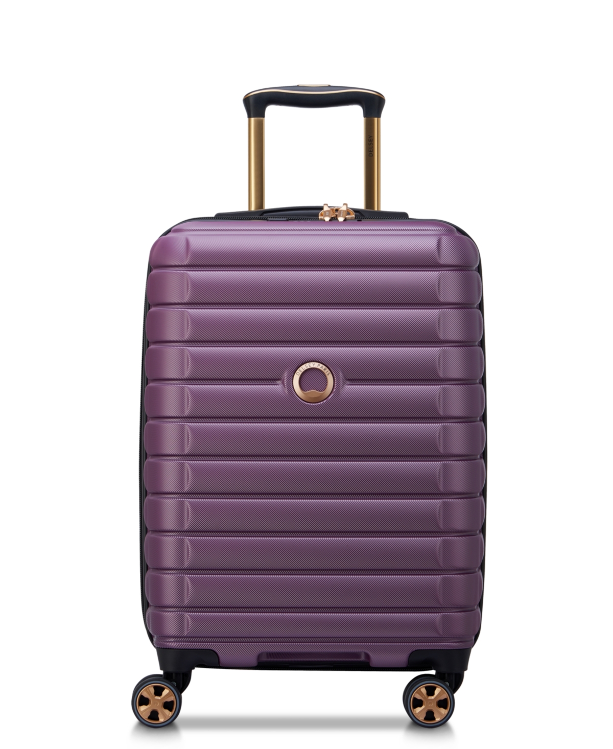Delsey Shadow 5.0 Expandable 20" Spinner Carry On Luggage In Mauve