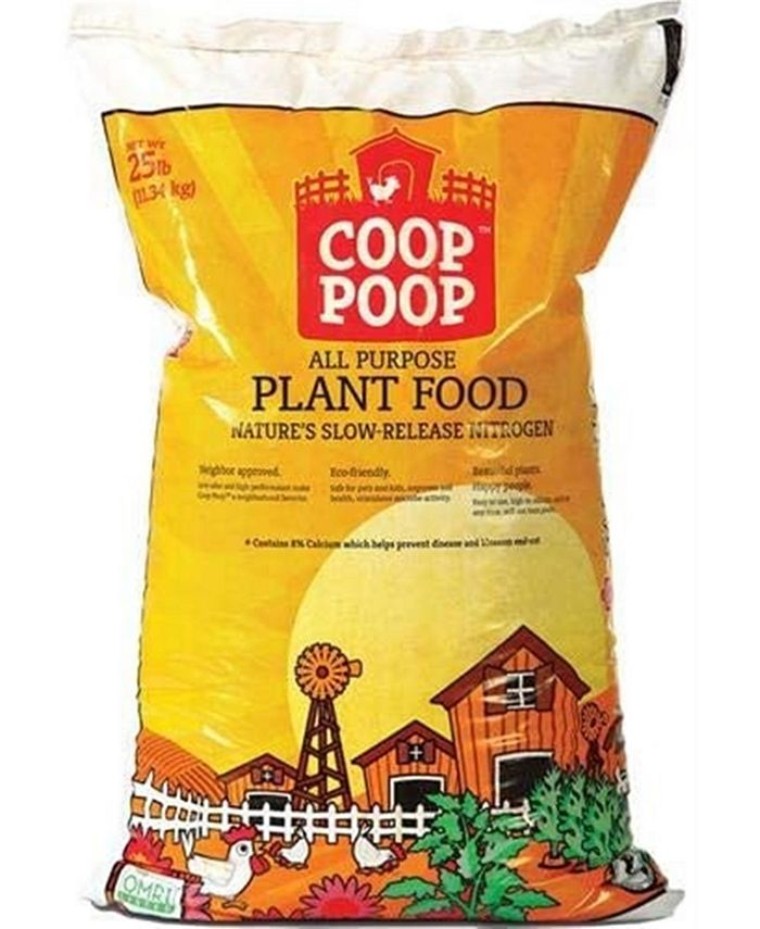 Coop Poop All Purpose Garden Food, 25 Lb 2-4-3 - Macy's