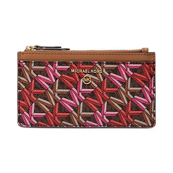 Michael Kors Logo Jet Set Charm Slim Card Case only $31.46 