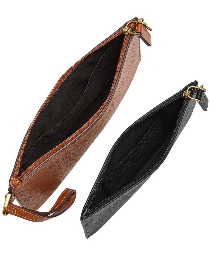 Fossil Wristlet Leather Wallet Gift Set, 2 Pieces Macy's