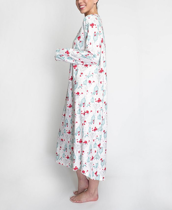 WHITE ORCHID Women's Butter Knit Holiday Cardinal Gown & Reviews All