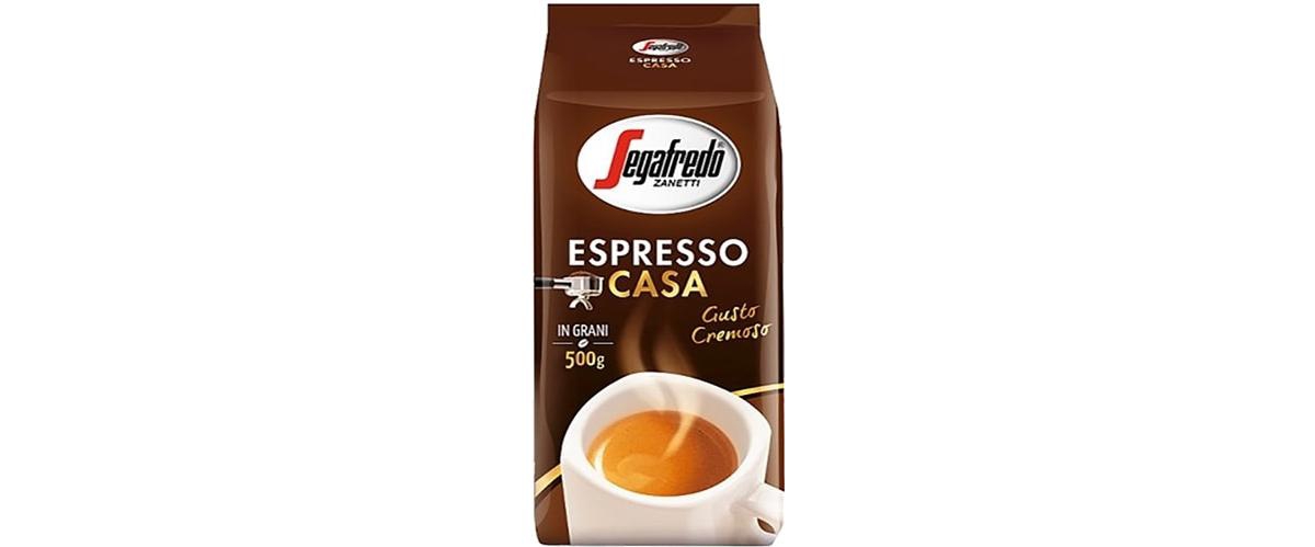 Segafredo Zanetti Casa Whole Beans Coffee (pack Of 2) In Brown