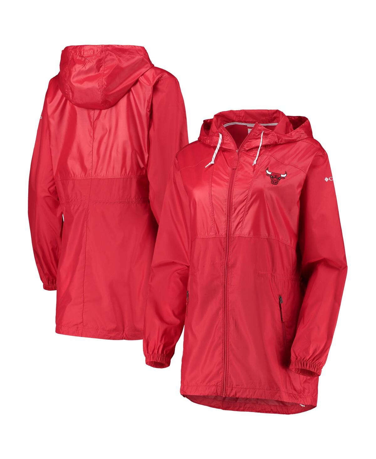 Women's ColumbiaChicago Bulls Flashback Full-Zip Jacket - Red