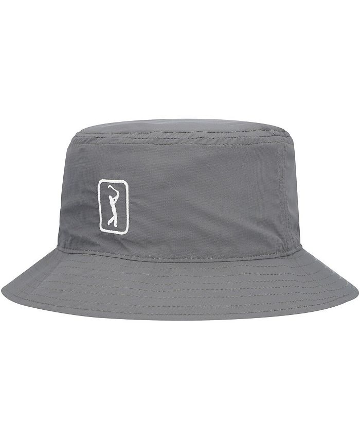PGA TOUR Men's White, Gray Reversible Bucket Hat Macy's