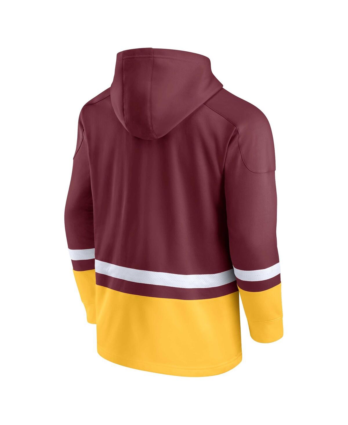 Men's FanaticsMinnesota Golden Gophers First Battle Pullover Hoodie - Maroon