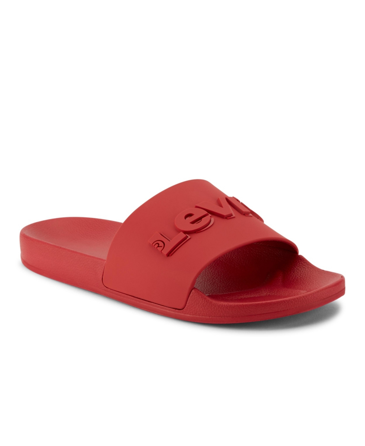 Levi's Men's 3d Slide Sandals Men's Shoes In Red