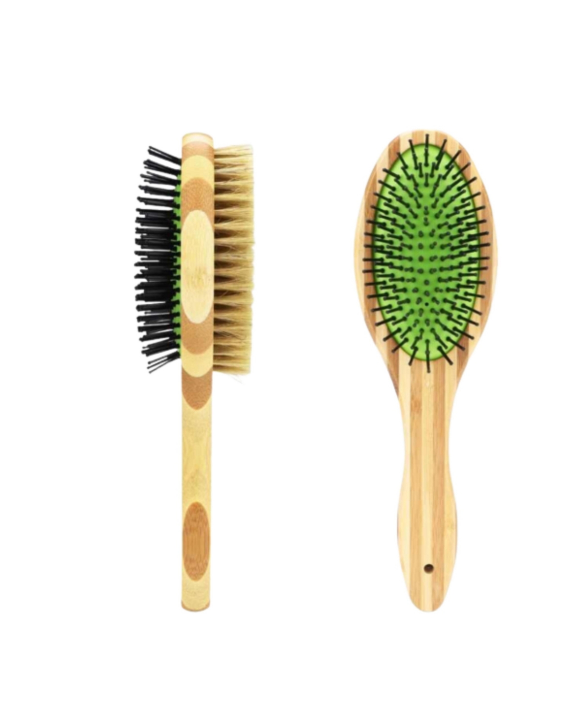 Dual Sided Dog Bamboo Grooming Brush - Open Miscellaneous