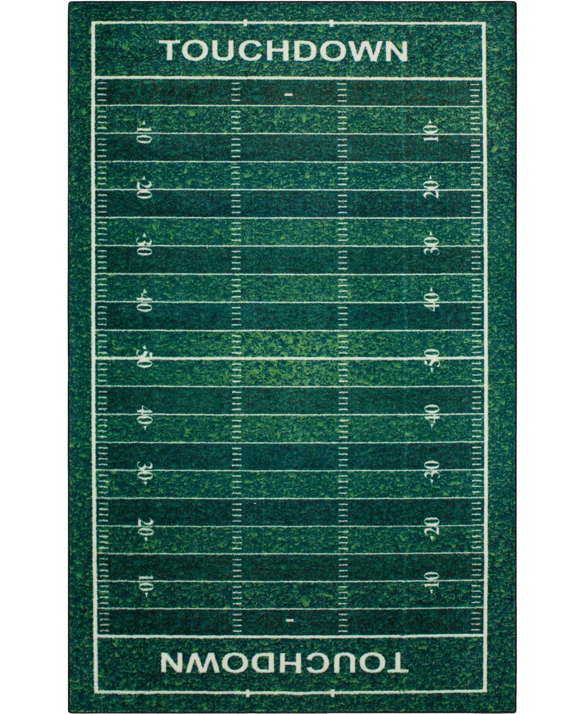 Mohawk Prismatic Football Yards Kids Rug 5' x 8' Area Rug - Green