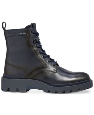 美品　COACH　コーチ　city sole　ブーツ　シグネチャー　27cm COACH Men's Citysole Lace-Up Boots - Macy's