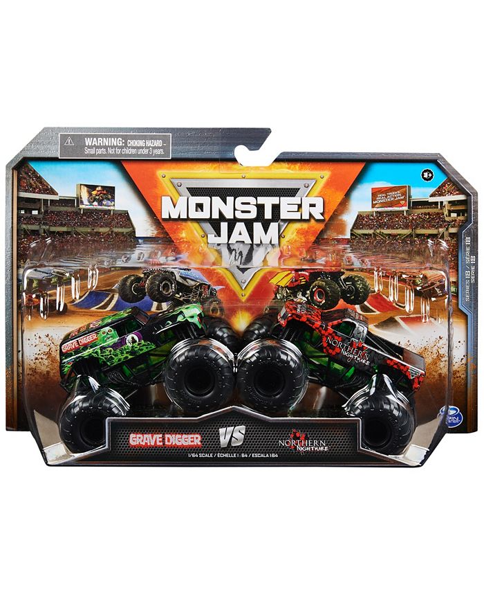 Monster Jam Digger vs. Northern Nightmare & Reviews - All Toys - Macy's