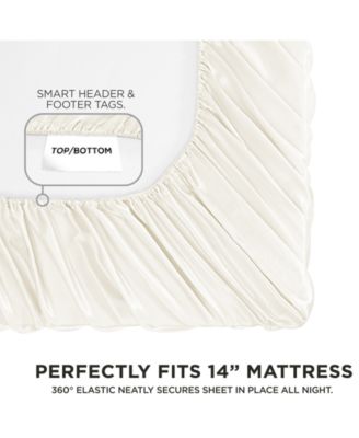 Satin 3-Pc. Sheet Set, Twin