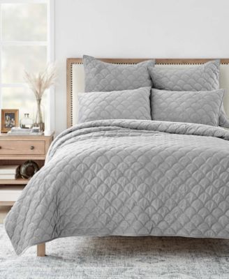 Velvet 2-Pc. Sham Set, European