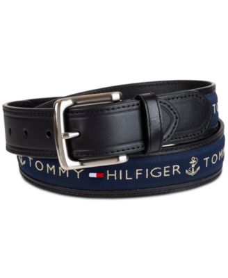 【Remagie】★ribbon logo Leather Belt Logo Ribbon Leather Belt | Nautica
