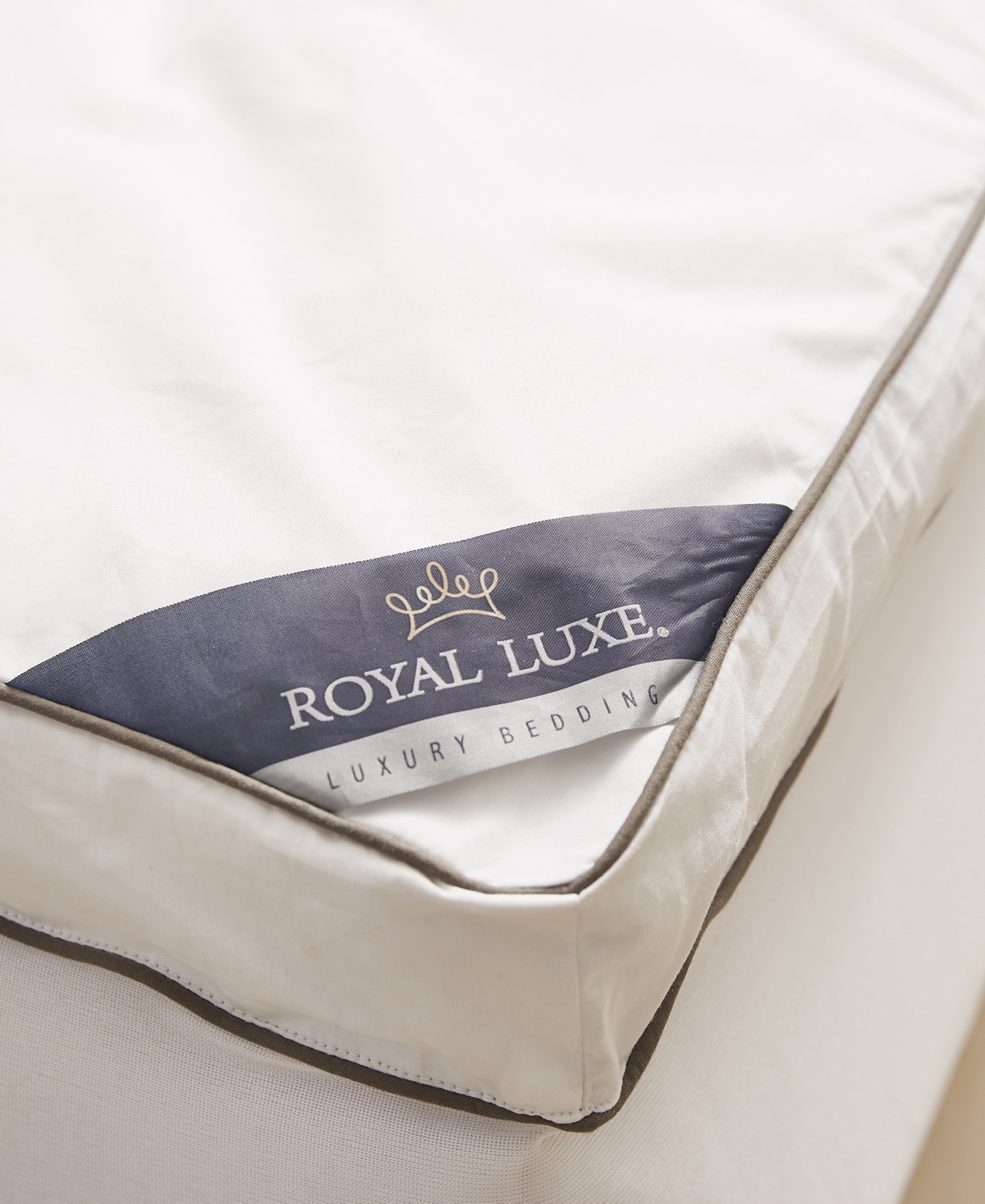 Royal Luxe 2" Overfilled Hypoallergenic Down Alternative Mattress Pad, Queen, Exclusively at Macy's