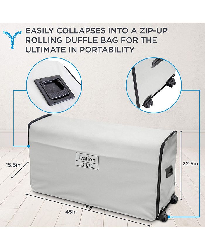 Ivation EZBed, King Size Portable Air Mattress with Built In Pump Macy's