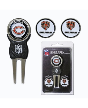 UPC 637556305459 product image for Team Golf Chicago Bears Divot Tool and Markers Set | upcitemdb.com