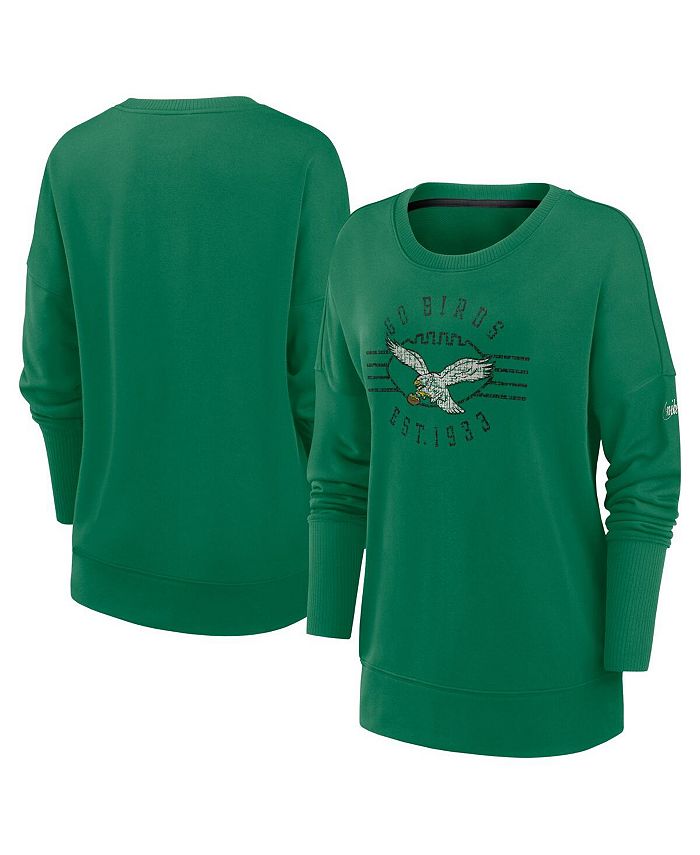 Womens kelly green sweatshirt outlet