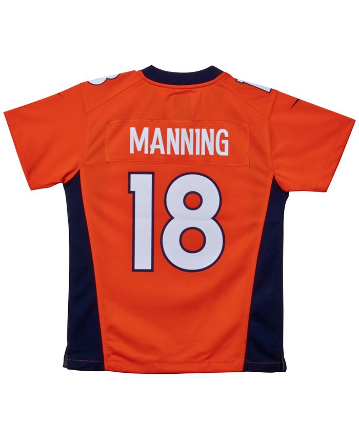Nike Kids' Peyton Manning Denver Broncos Game Jersey, Big Boys (8-20) -  Macy's