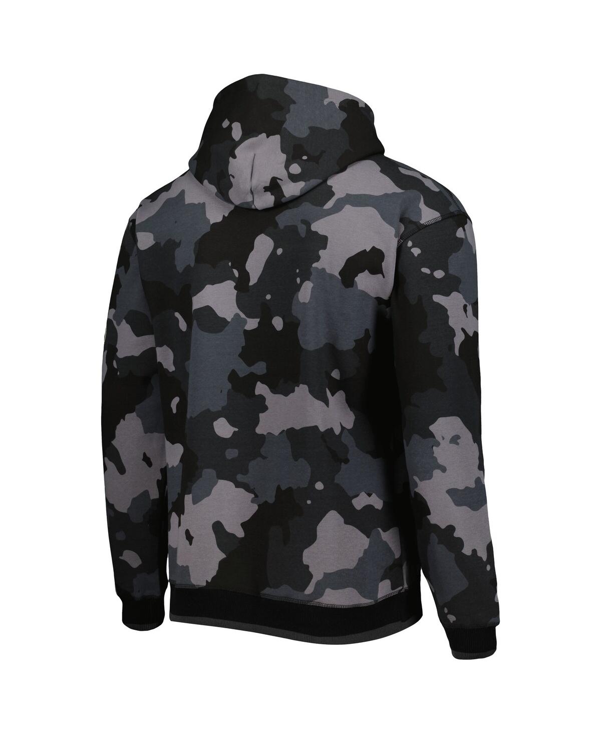 Shop The Wild Collective Men's  Black Pittsburgh Steelers Camo Pullover Hoodie