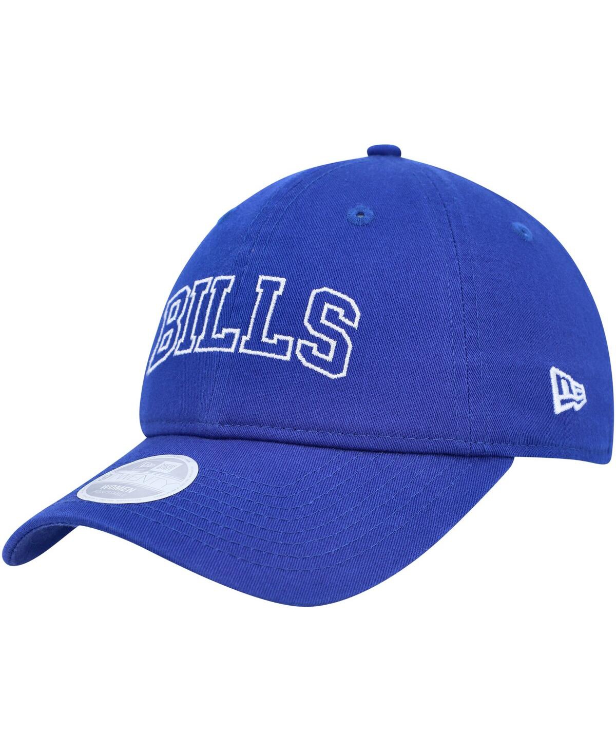 Shop New Era Women's  Royal Buffalo Bills Collegiate 9twenty Adjustable Hat