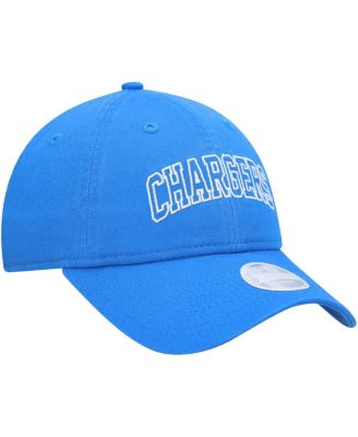 Women's Powder Blue Los Angeles Chargers Collegiate 9TWENTY Adjustable Hat