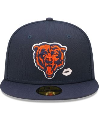 New Era Men's Navy Chicago Bears Lips 59FIFTY Fitted Hat - Macy's