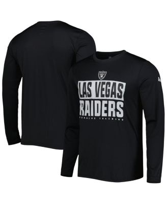 New Era Men's Las Vegas Raiders Combine Offside Black T Shirt