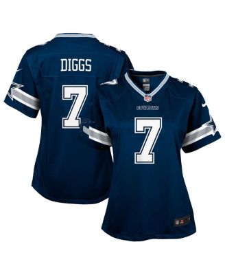 Big Girls Trevon Diggs Navy Dallas Cowboys Game Jersey