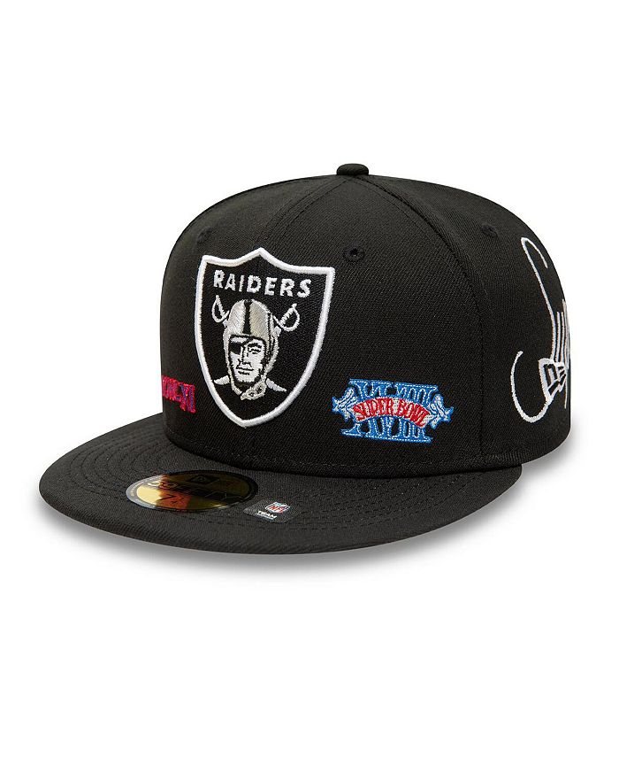 New Era Los Angeles Raiders Embroidered Fitted Hat 8