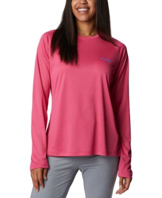 Chemise Columbia PFG Tidal Tee Manches Longues - Femme 2X (Bleu) - Très Bon état