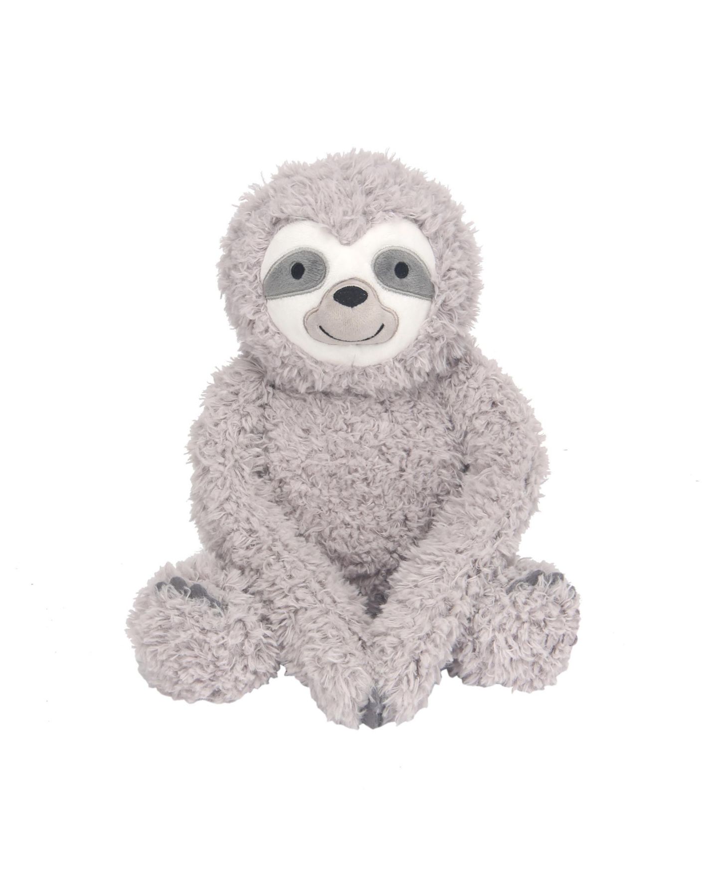 Детская мягкая игрушка Lambs & Ivy Sloth Plush Gray Stuffed Animal Toy - Speedy, цвет: Серый — фото 1