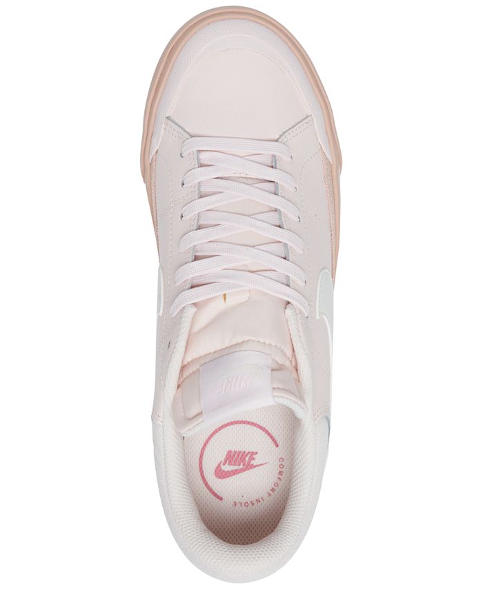 Nike Women #39 s Court Legacy Lift Platform Casual Sneakers from Finish