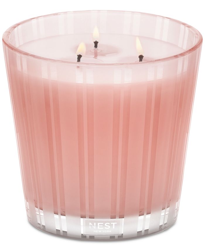 NEST New York Himalayan Salt & Rosewater 3Wick Candle, 21.1 oz. Macy's