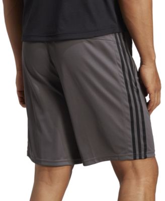 Men's Train Essentials Classic-Fit AEROREADY 3-Stripes 10" Training Shorts