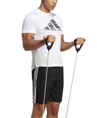 Men's Train Essentials Classic-Fit AEROREADY 3-Stripes 10 Training Shorts