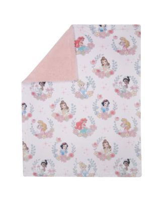 Disney Princesses Baby Blanket - Ariel,Snow White,Cinderella,& more