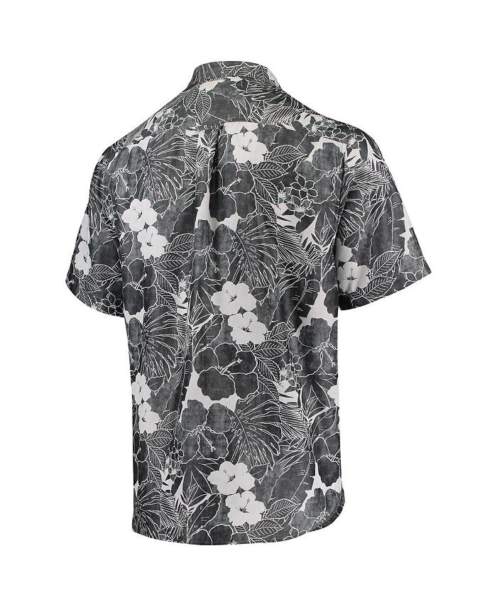 Tommy Bahama Men's Black Pittsburgh Steelers Coconut Point Playa Floral ...