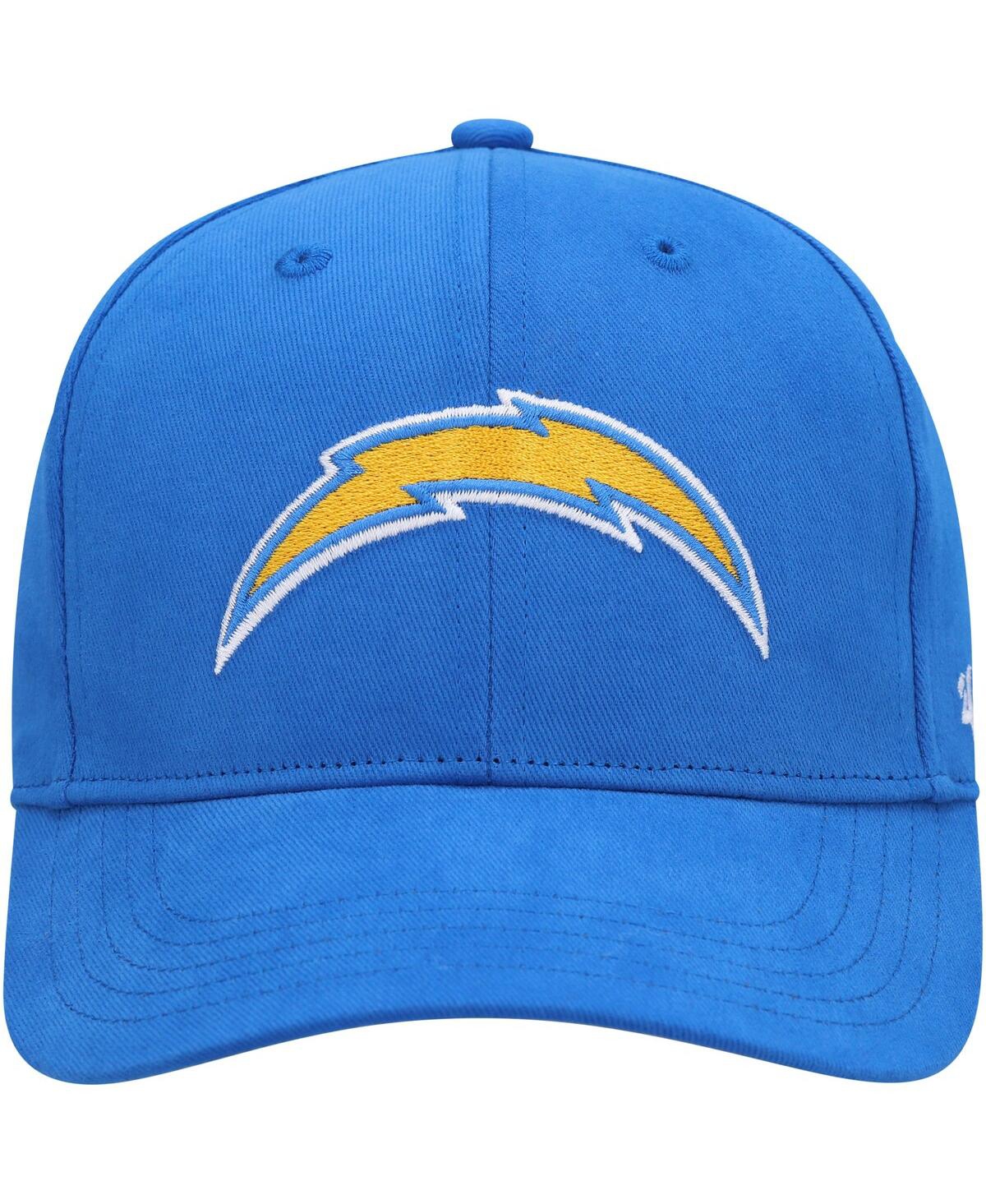 Shop 47 Brand Little Boys And Girls ' Powder Blue Los Angeles Chargers Basic Mvp Adjustable Hat