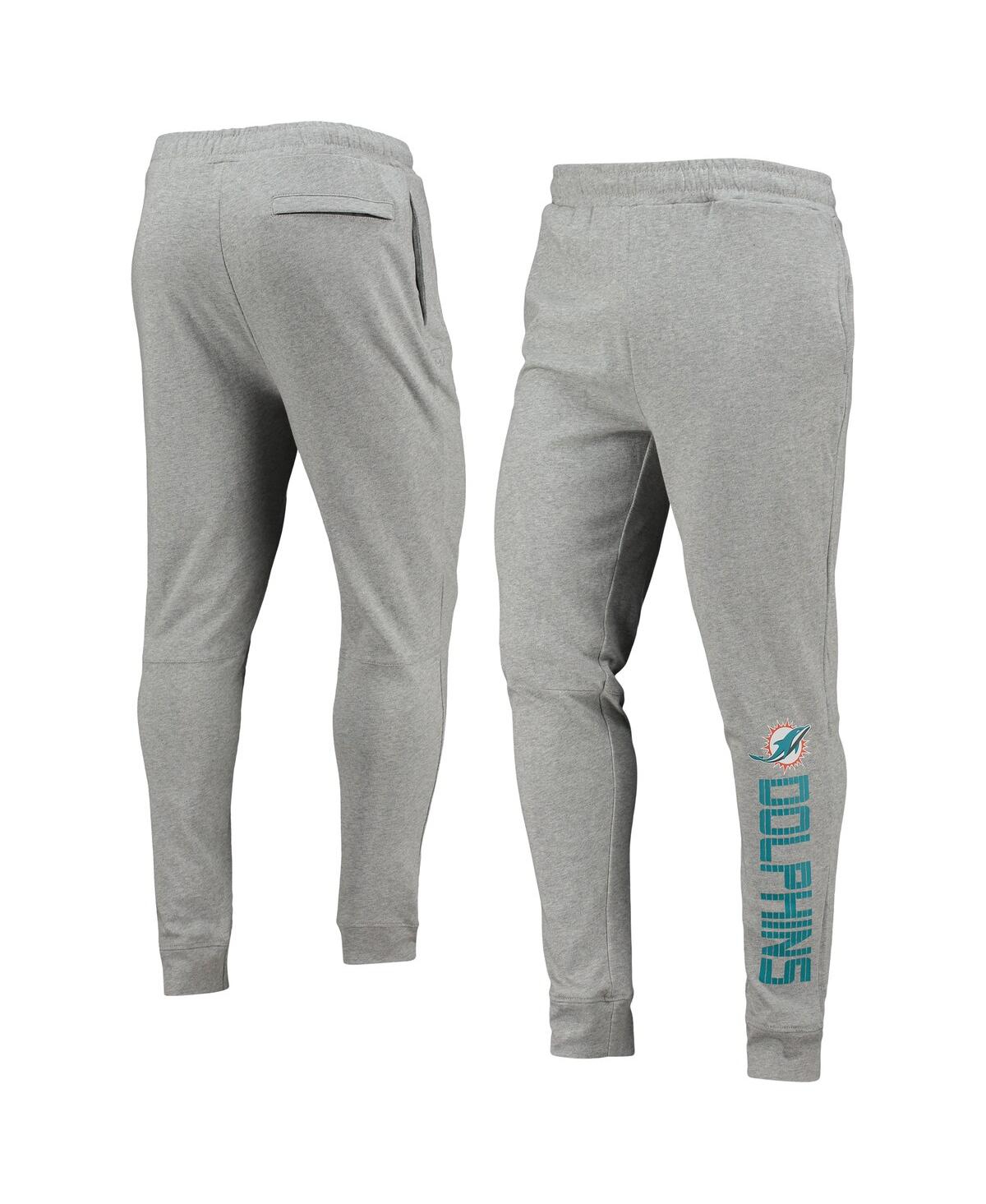Msx By Michael Strahan Mens Msx By Michael Strahan Heathered Gray Miami Dolphins Jogger Pants 